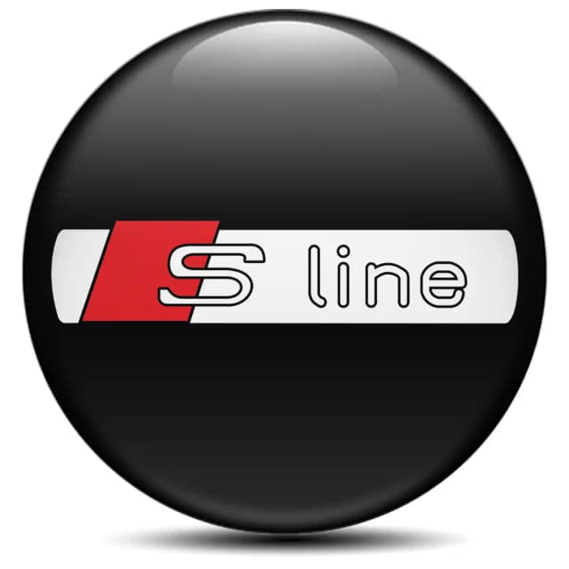 Audi S Line Emblem Badge High Quality