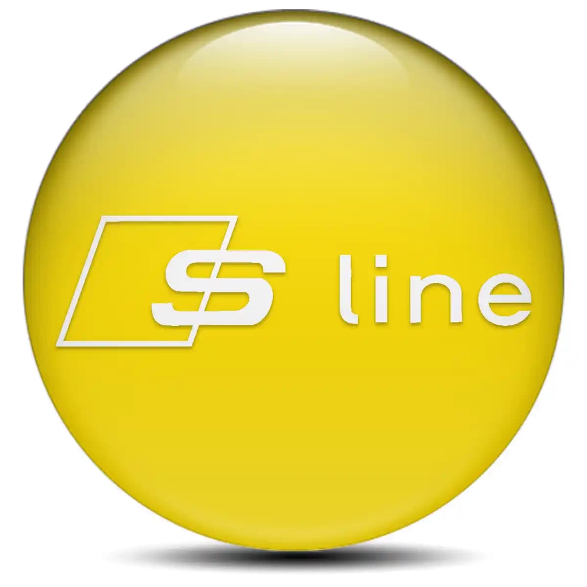 Audi S Line Emblem Center Hup Cap Stylish Design