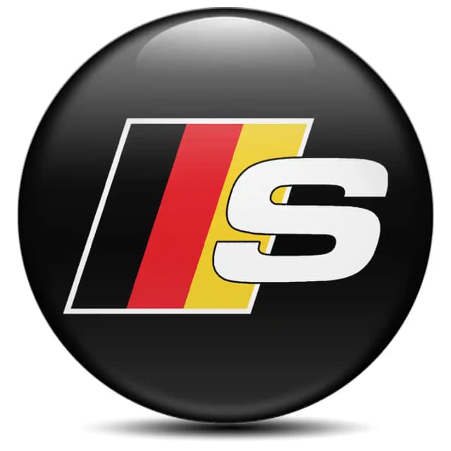 Audi S Line Emblem Wheel Center Caps Stylish Design