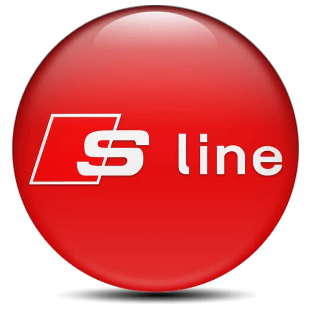 Audi S Line Logo Emblem Stylish Design
