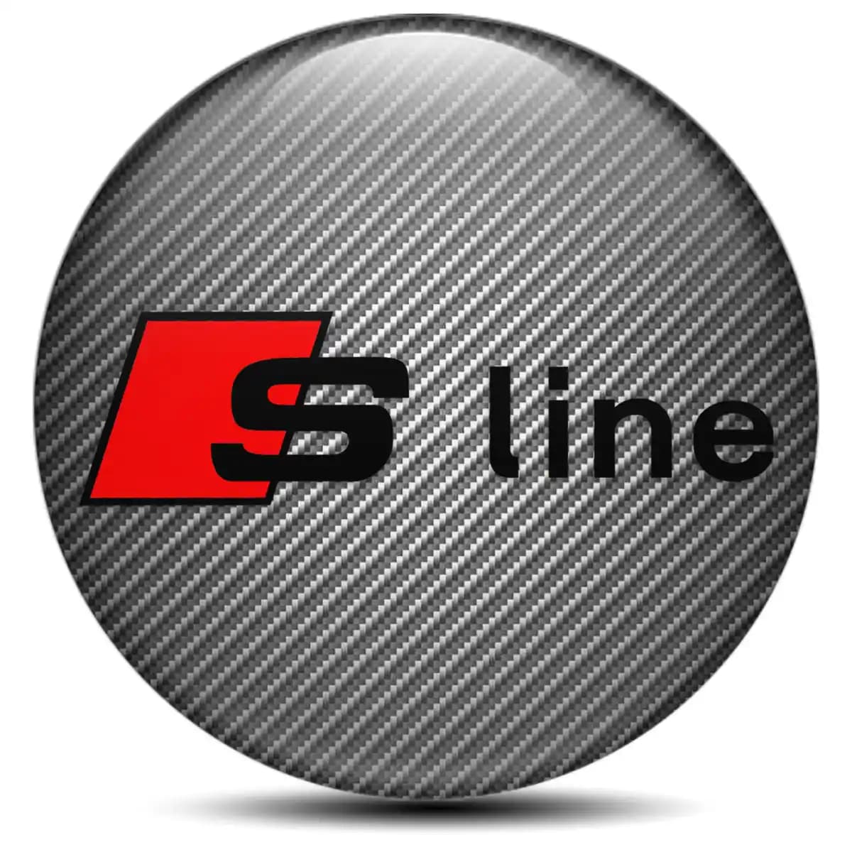 Audi S Line Wheel Emblems Stylish Design