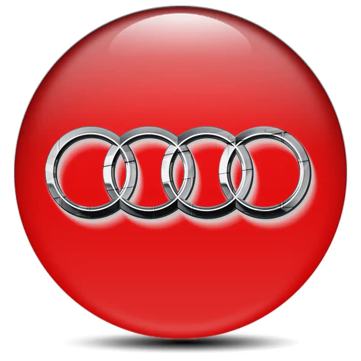 Audi Sticker Epoxy 3D Gel Branded Edition