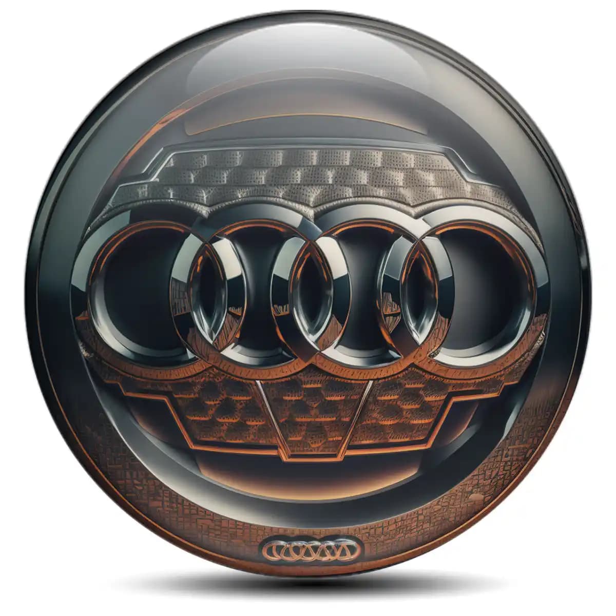 Audi Sticker Epoxy 3D Gel High Quality