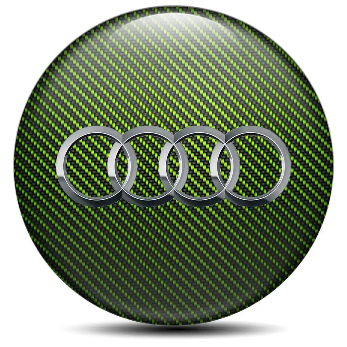 Audi Wheel Emblem Self-Adhesive Premium Edition