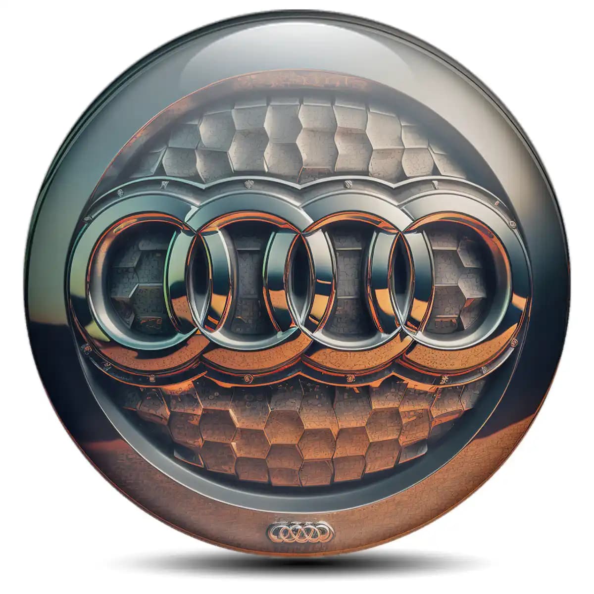 Audi Wheel Emblem Self-Adhesive Sport X