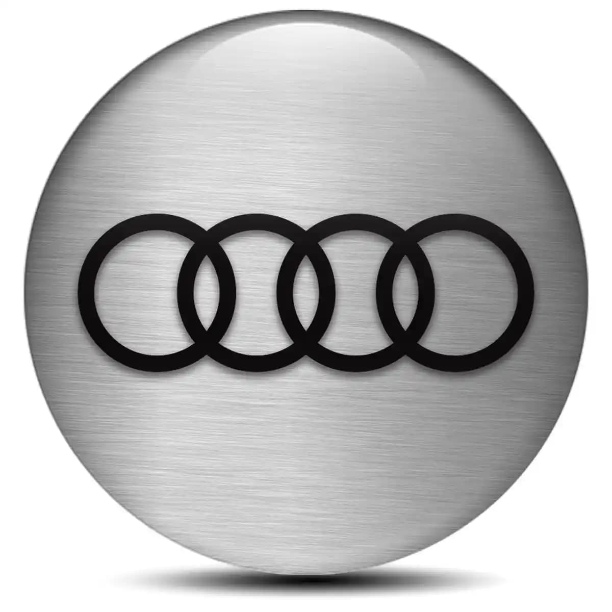 Audi Wheel Emblem Self-Adhesive Stylish Design