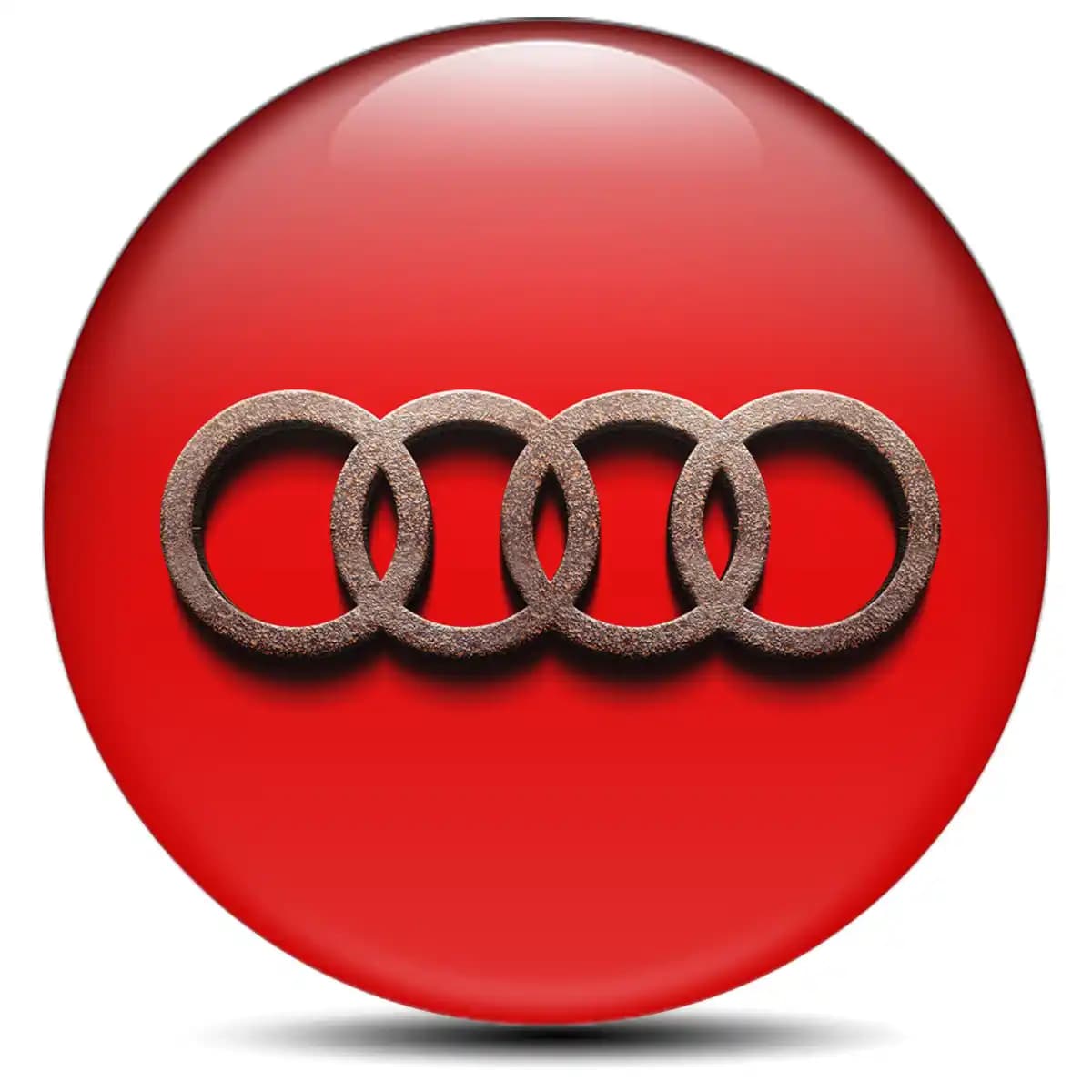 Audi Wheel Emblems Branded Edition