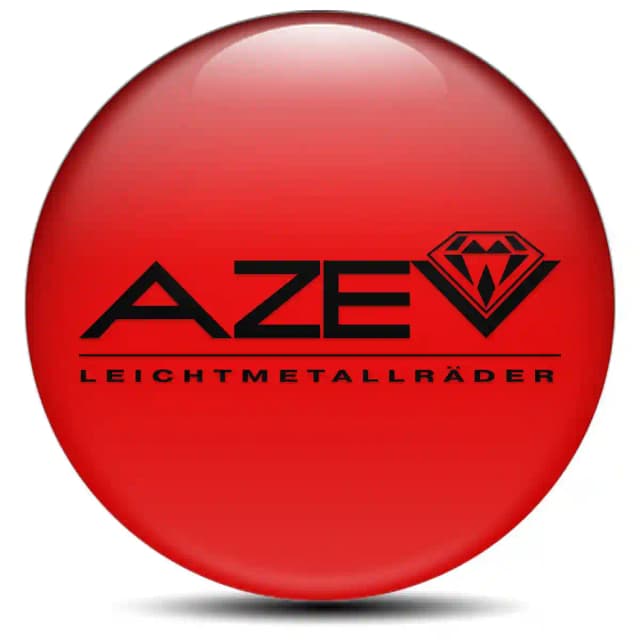 Azev Logo Sticker Stylish Design