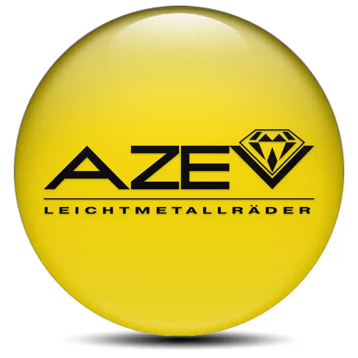 Azev Wheel Emblem Self-Adhesive Stylish Design