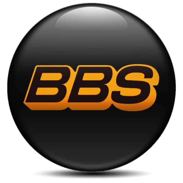 BBS Domed Emblem Self-Adhesive Premium Edition