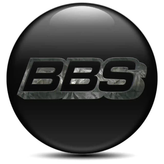 BBS Domed Emblem Self-Adhesive Premium Quality