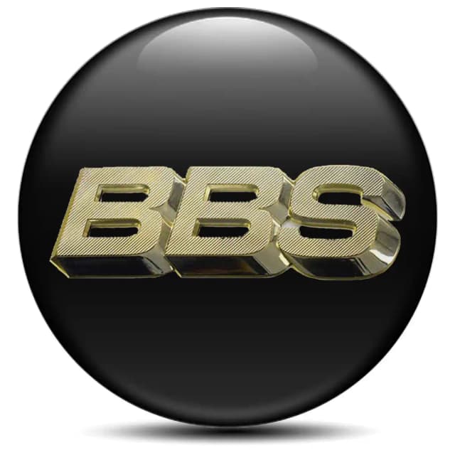 BBS Domed Emblem Self-Adhesive Premium Resin