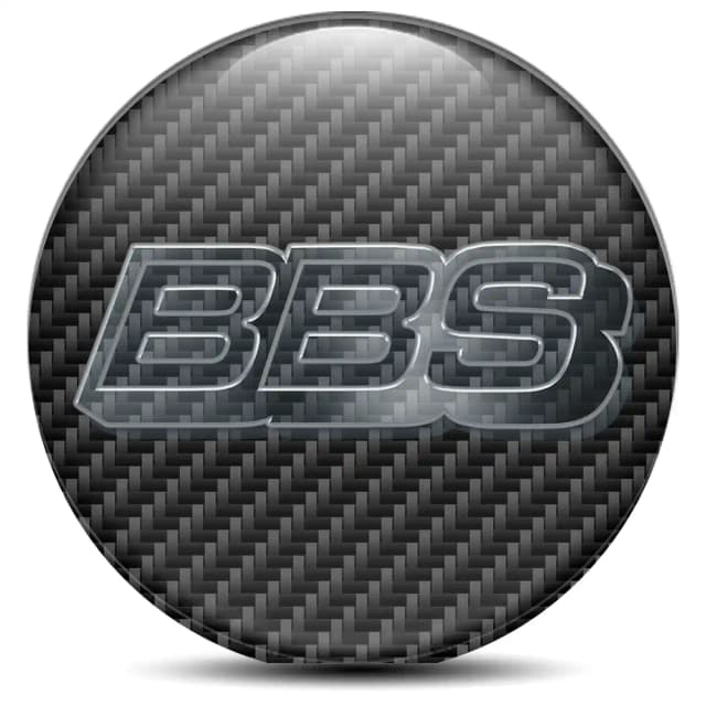BBS Domed Emblem Stylish Design