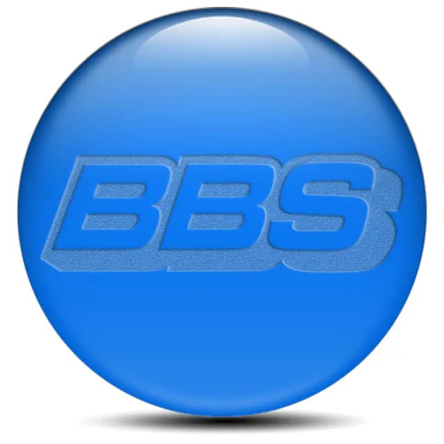 BBS Domed Sticker Premium Edition