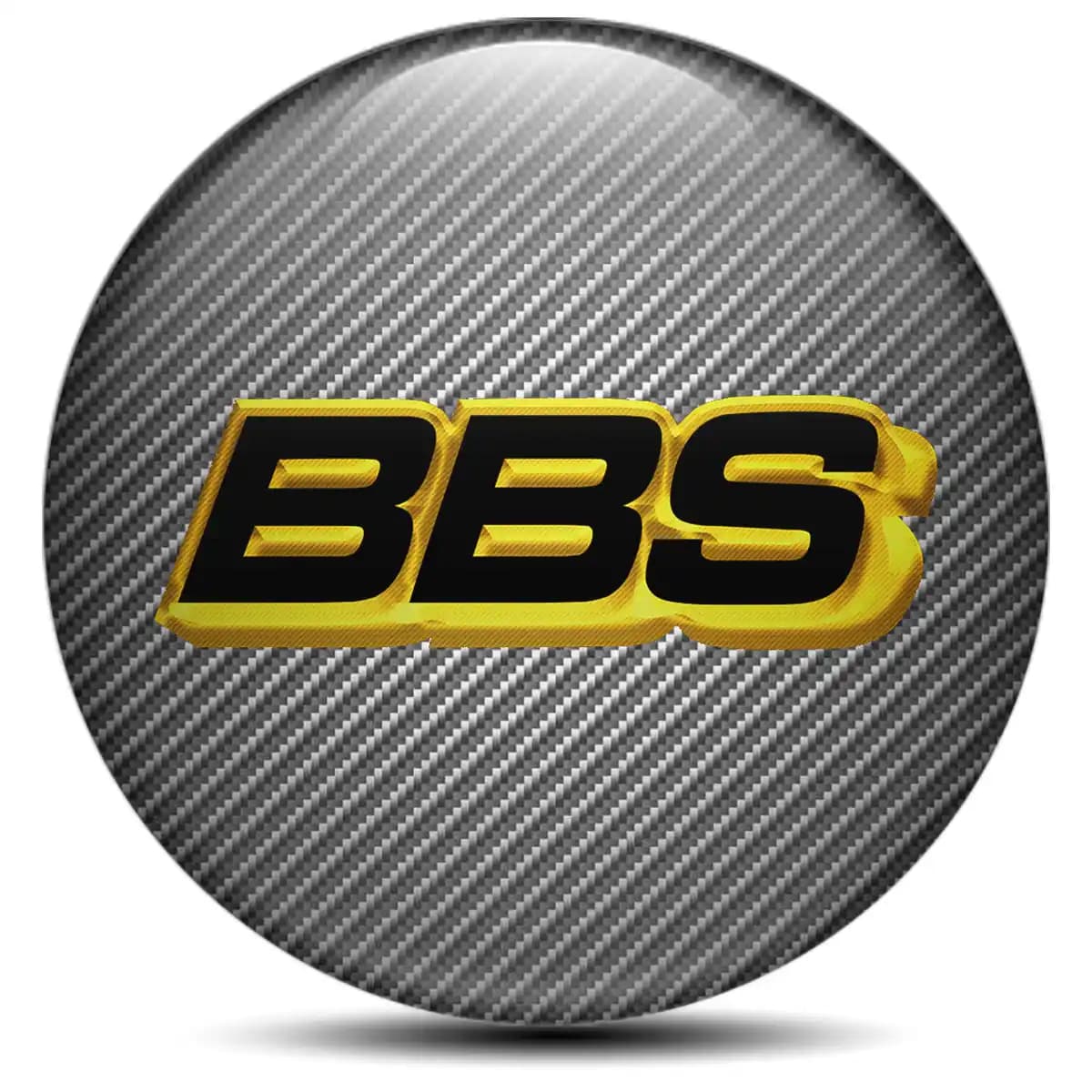 BBS Domed Sticker Premium Resin
