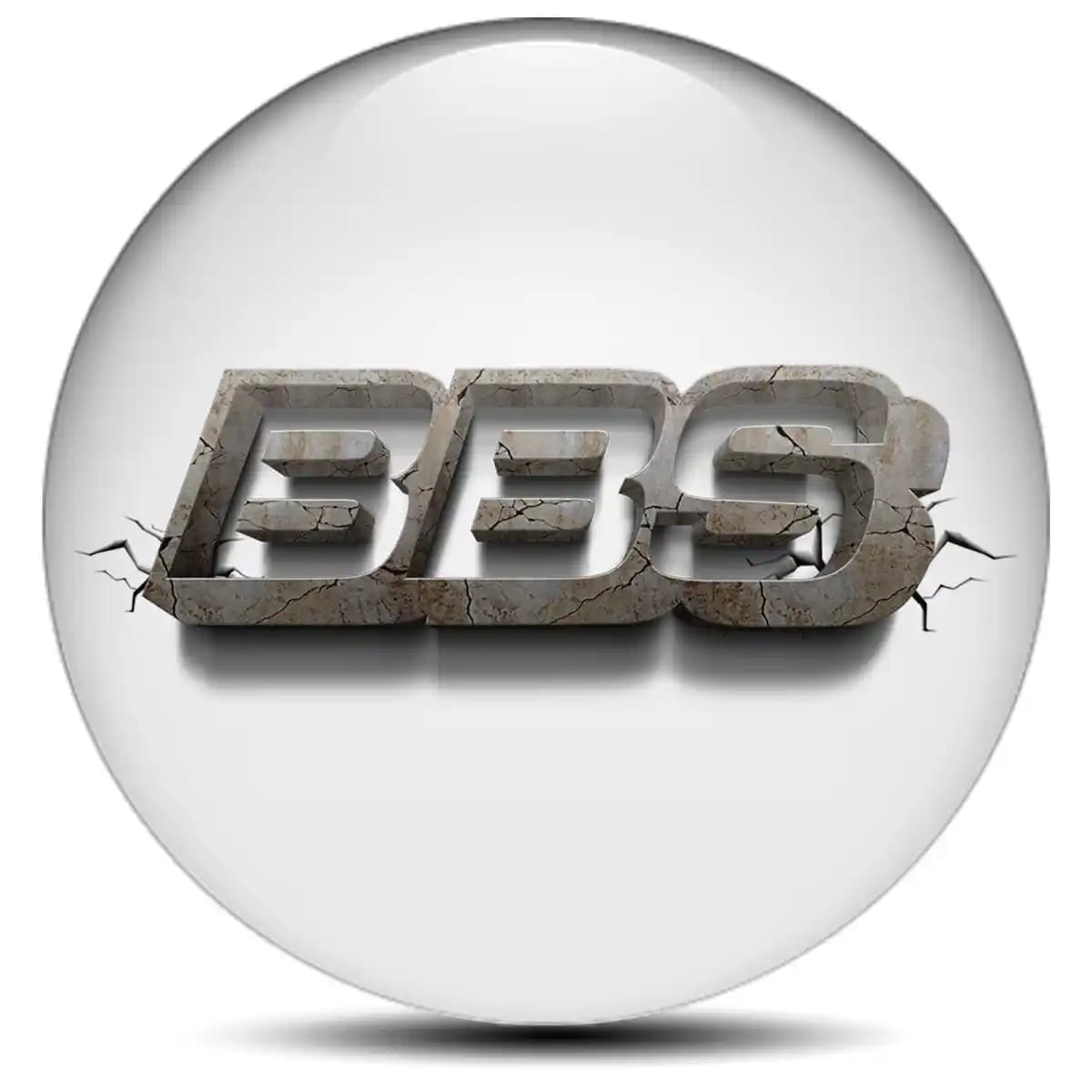 BBS Domed Sticker Self-Adhesive Limited Edition