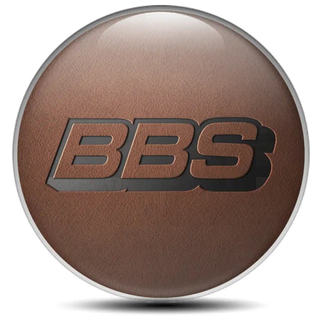 BBS Domed Sticker Self-Adhesive Luxury Edition