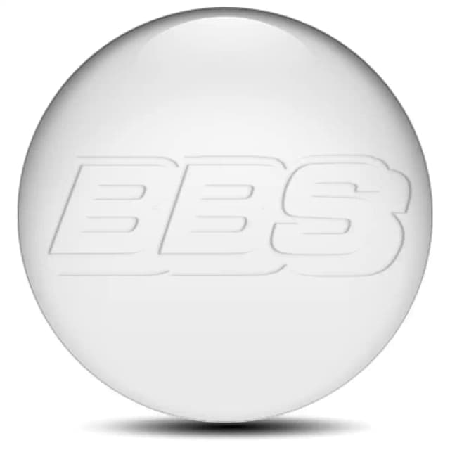 BBS Domed Sticker Self-Adhesive Premium Edition