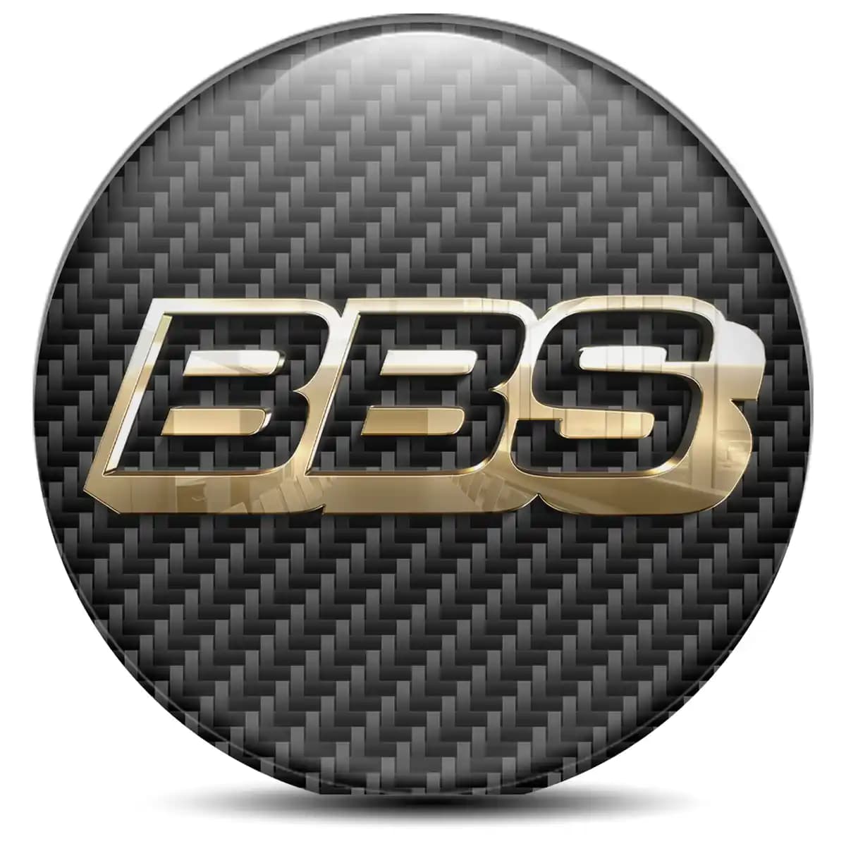 BBS Domed Sticker Self-Adhesive Premium Quality