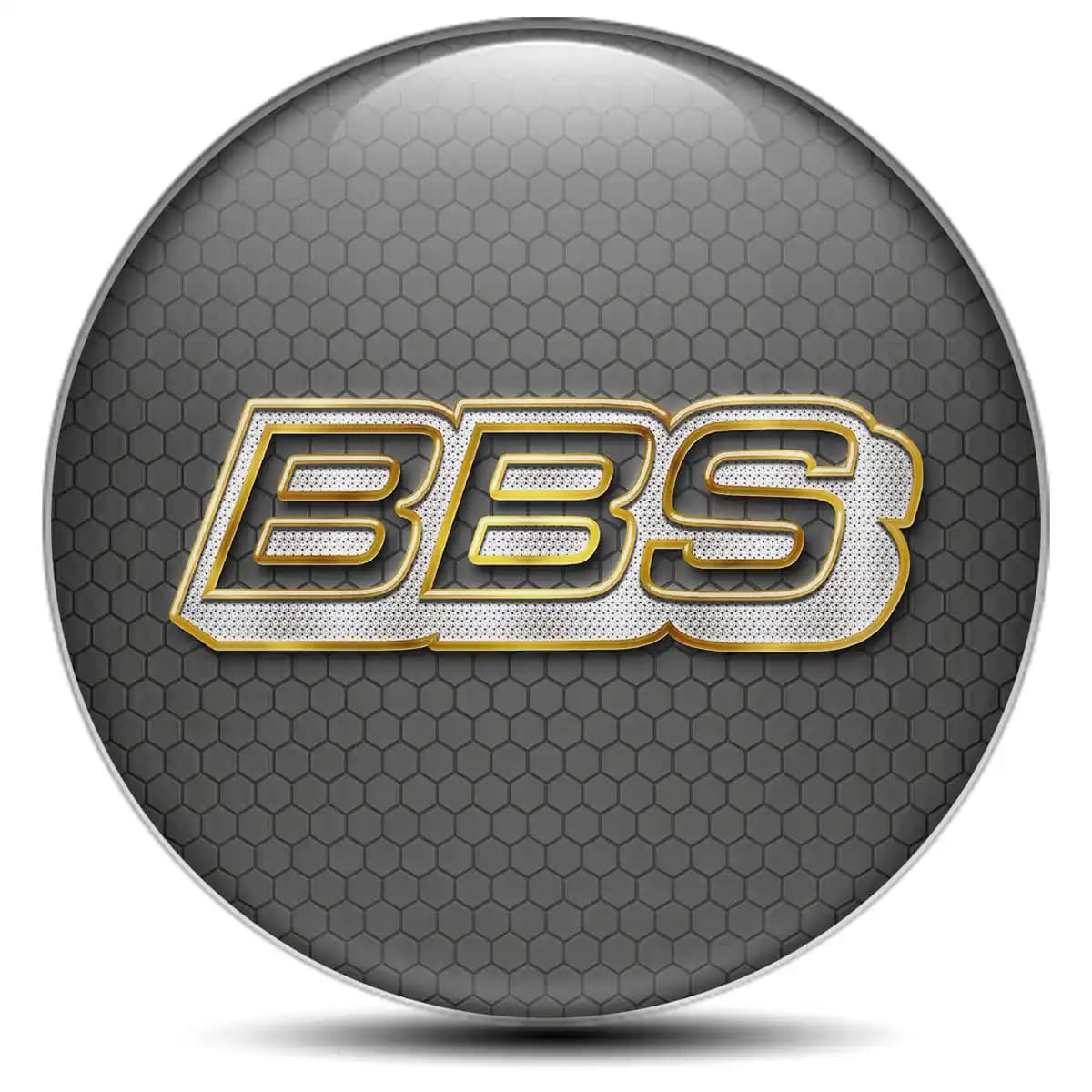 BBS Domed Sticker Tuning Car