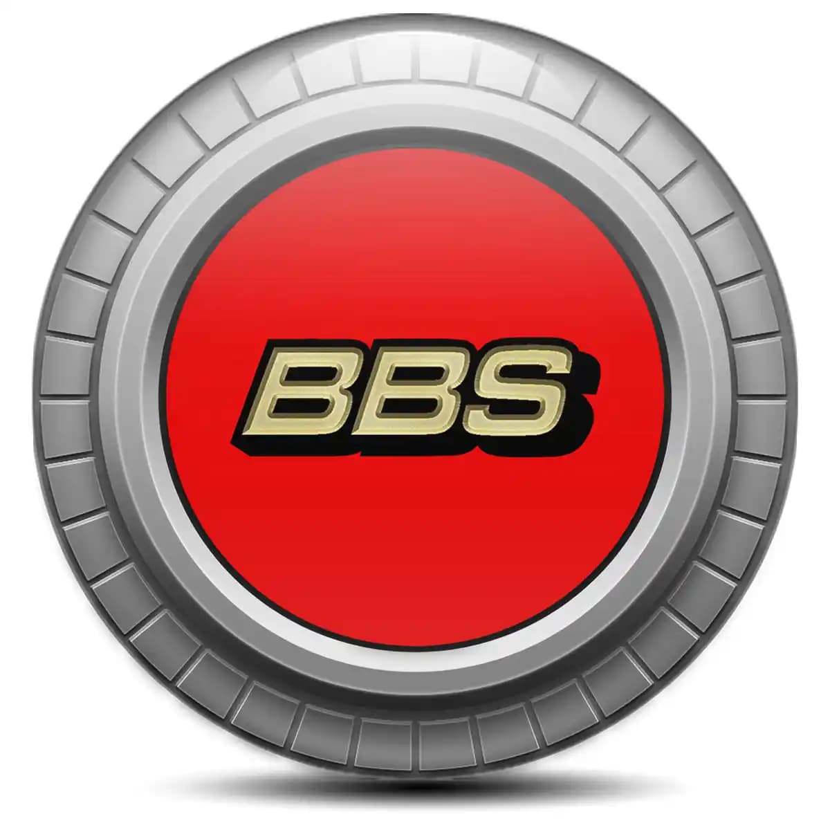 BBS Emblem Badge Self-Adhesive Premium Quality