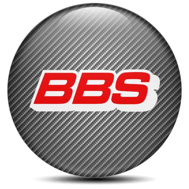 BBS Emblem Center Hub Cap Self-Adhesive Stylish Design