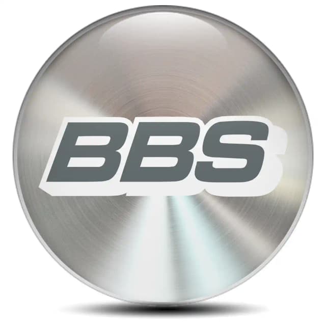 BBS Emblem Epoxy Self-Adhesive Premium Quality