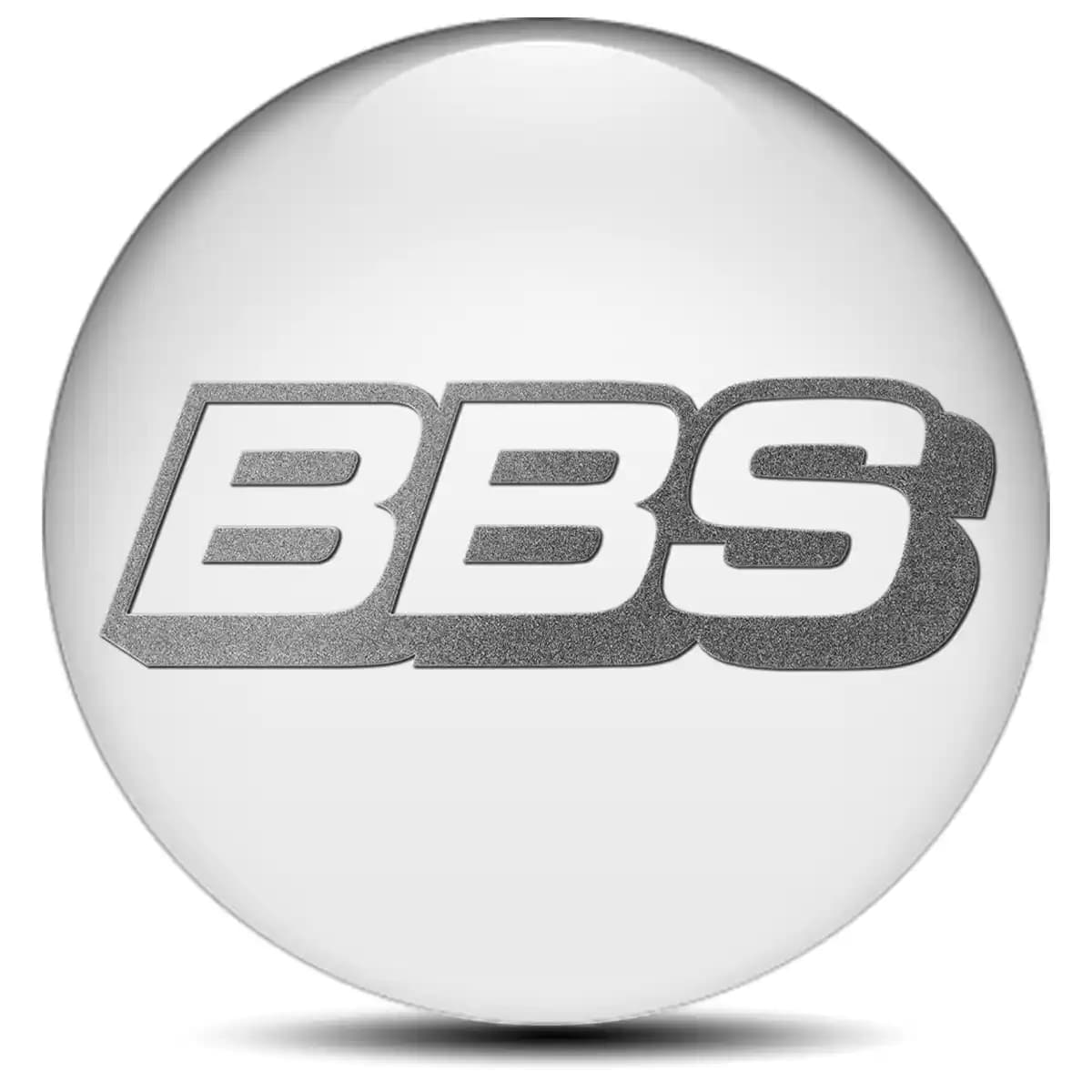 BBS Emblem Epoxy Self-Adhesive Stylish Design