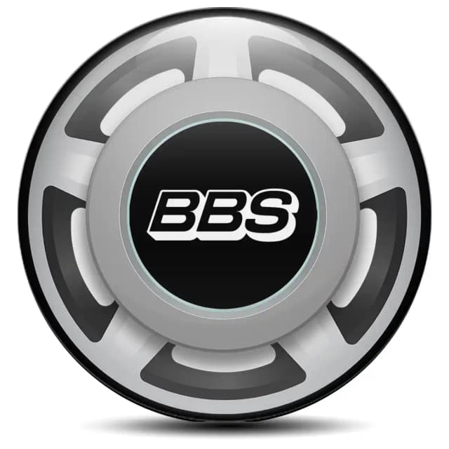 BBS Logo Emblem Premium Resin