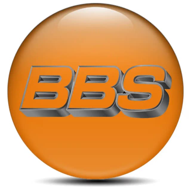 BBS Logo Emblem Self-Adhesive High Quality