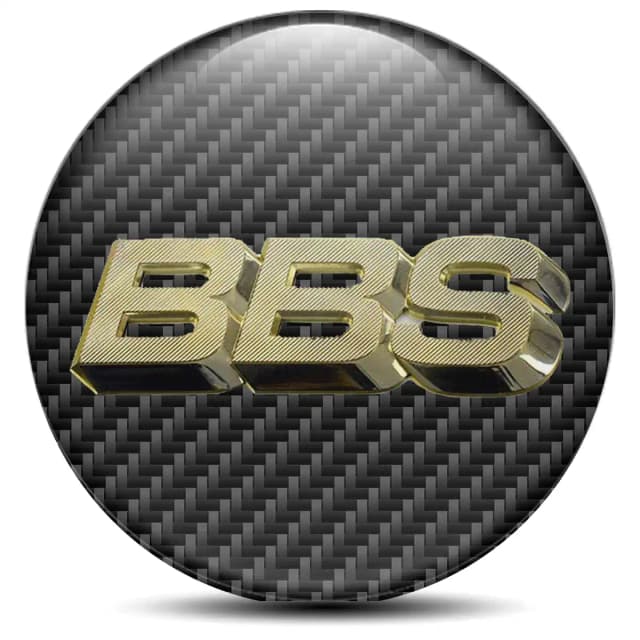BBS Logo Sticker Premium Resin
