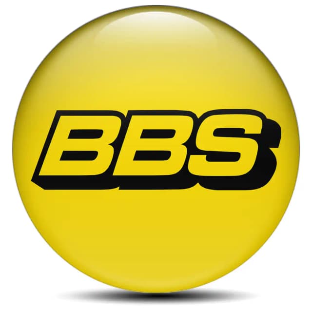 BBS Logo Sticker Stylish Design
