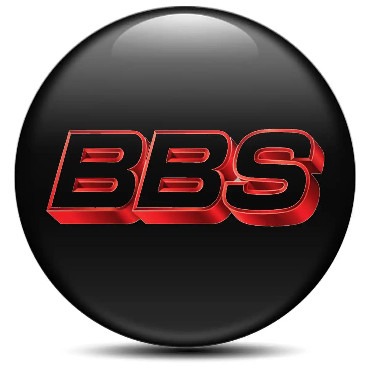 BBS Sticker Epoxy 3D Gel Stylish Design