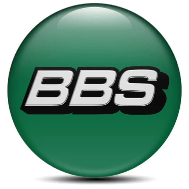 BBS Wheel Emblem Self-Adhesive Premium Resin
