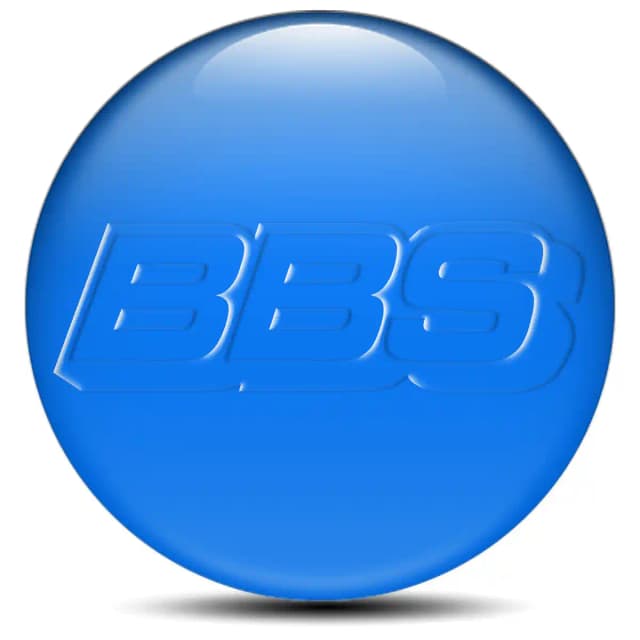 BBS Wheel Emblem Self-Adhesive Stylish Design