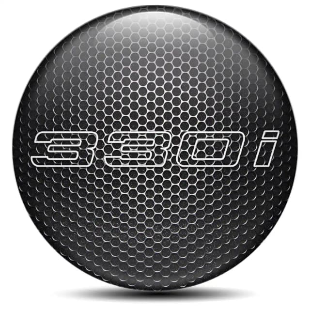 BMW 330i Emblem Wheel Center Caps Stylish Design