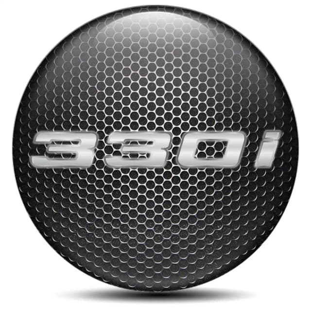BMW 330i Logo Emblem Stylish Design