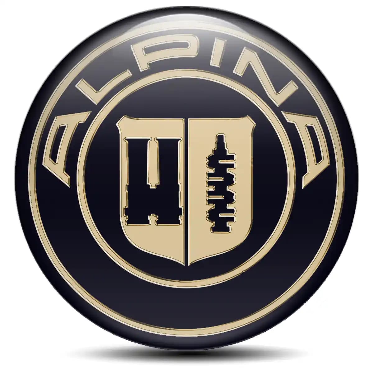 BMW Alpina Domed Emblem Stylish Design
