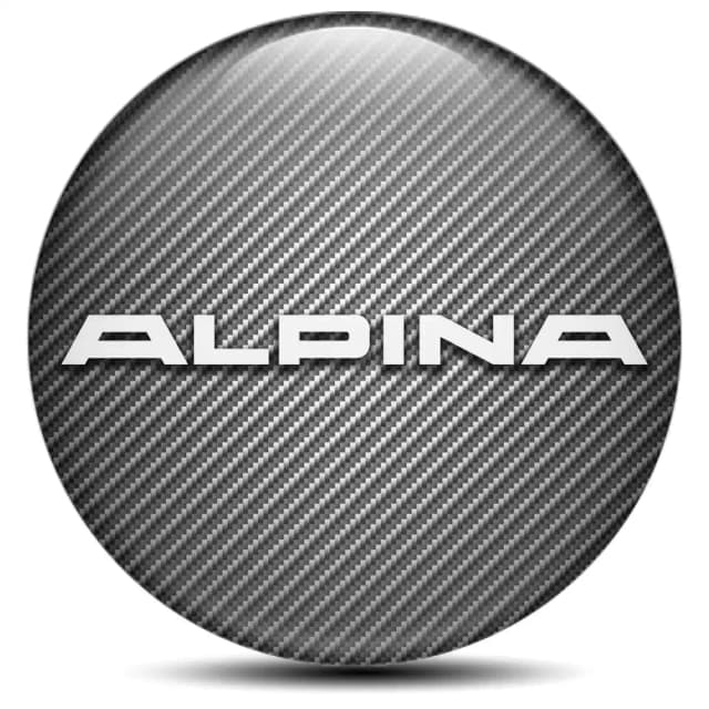 BMW Alpina Emblem Badge Self-Adhesive Stylish Design
