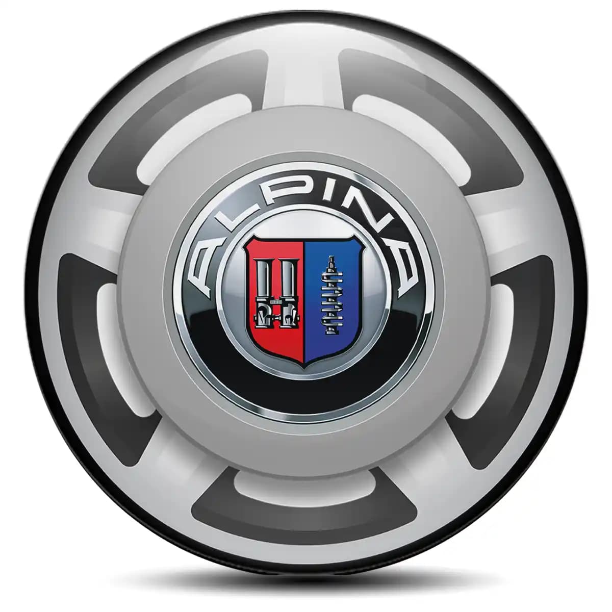 BMW Alpina Emblem Badge Stylish Design