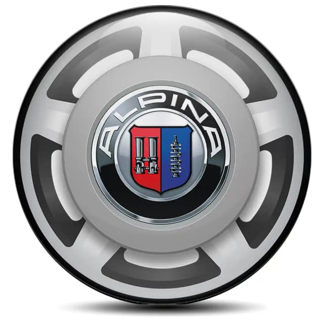 BMW Alpina Emblem Badge Stylish Design