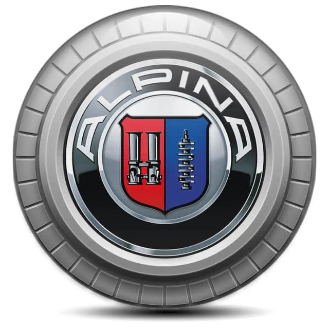 BMW Alpina Emblem Center Hup Cap Stylish Design