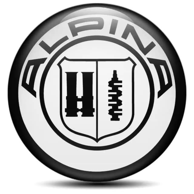 BMW Alpina Logo Sticker Stylish Design