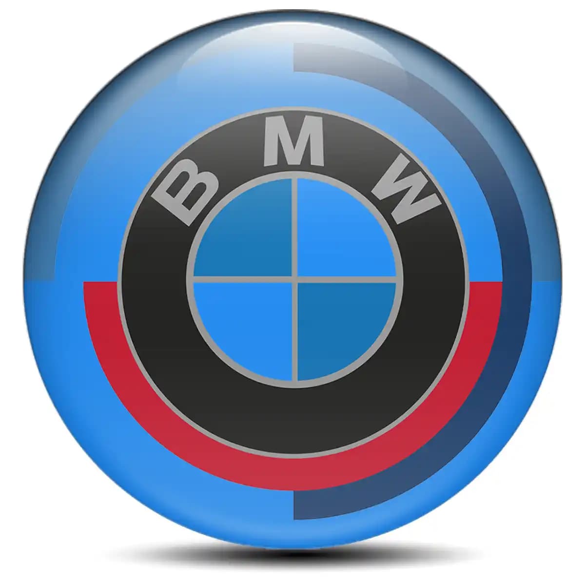 BMW Domed Emblem Self-Adhesive Premium Quality