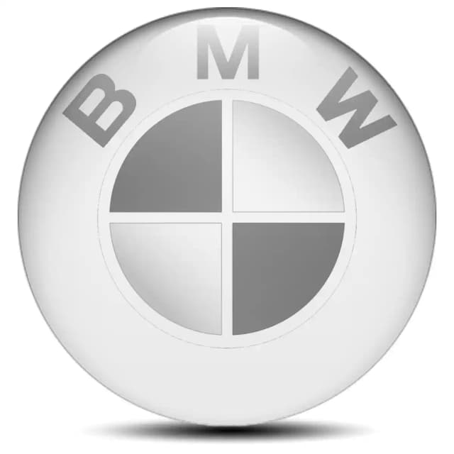 BMW Domed Sticker High Quality