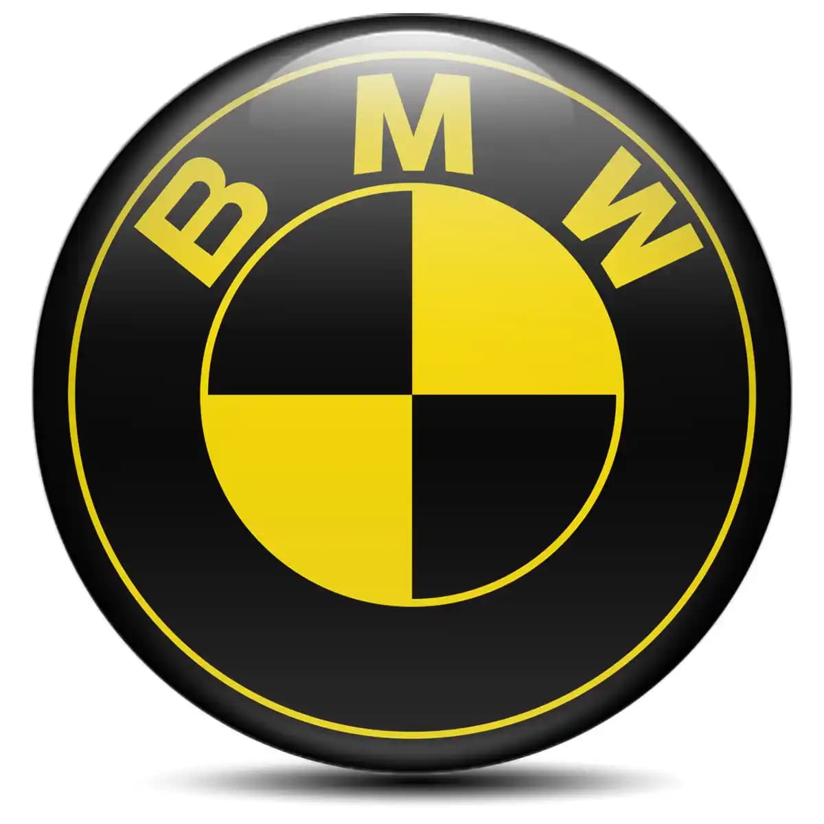 BMW Domed Sticker Self-Adhesive High Quality