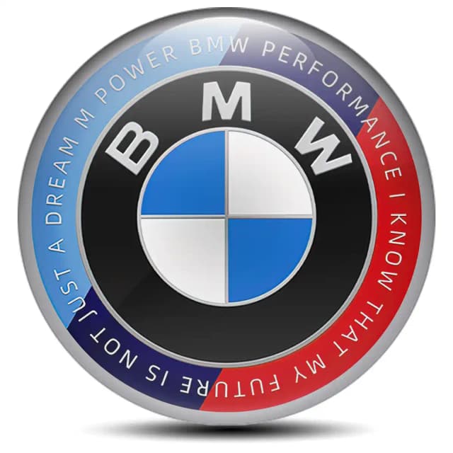 BMW Emblem Epoxy Self-Adhesive Stylish Design