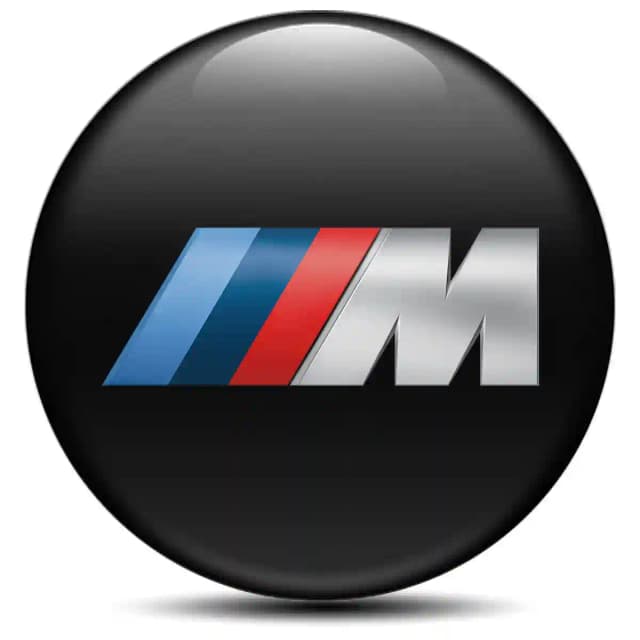 BMW M Power Logo Emblem Self-Adhesive Branded Edition