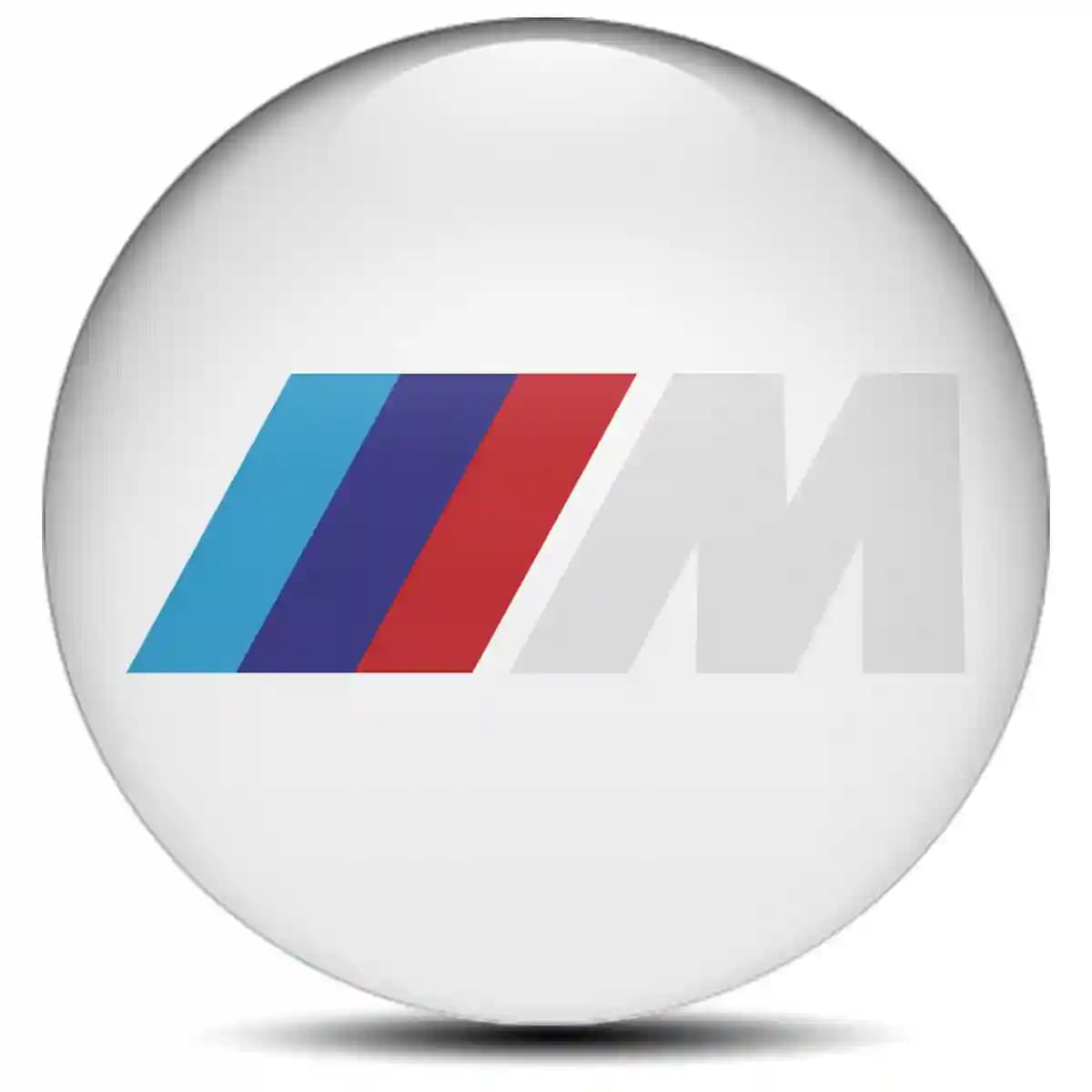 BMW M Power Wheel Emblem Self-Adhesive Branded Edition