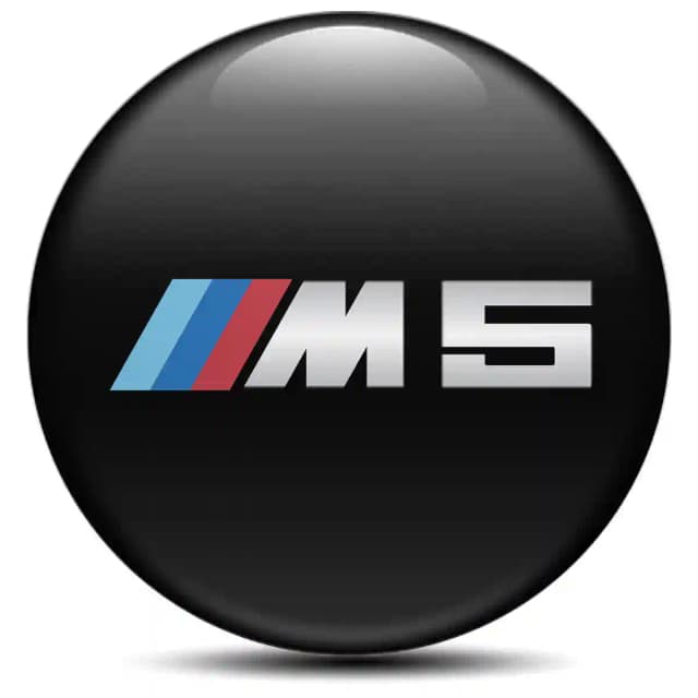 BMW M5 Emblem Epoxy Self-Adhesive Limited Edition
